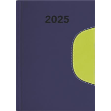 DAYLINER Naptár, tervező, B6, heti, DAYLINER "Memphis", kék-zöld határidőnapló