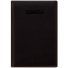 DAYLINER Sherwood, A5 napi beosztású agenda, Fekete határidőnapló