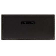 DAYLINER Sherwood, fekvő zsebnaptár, Fekete naptár, kalendárium