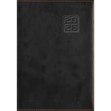 DAYLINER Square Naptár tervező A5 napi fekete 2026 határidőnapló