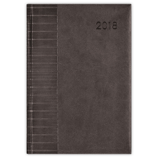 DAYLINER Tucson, A5 napi beosztású agenda, Fekete határidőnapló