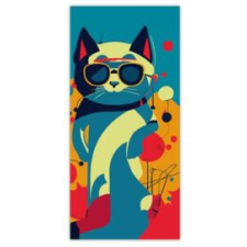 DAYLINER Zsebnaptár, fekvő elrendezésű, DAYLINER, "Colors Astro Cat" naptár, kalendárium