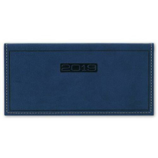 DAYLINER Zsebnaptár, fekvő elrendezésű, DAYLINER, "Sherwood", kék naptár, kalendárium