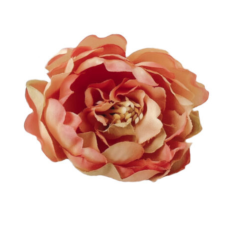 DC Babarózsa fej 5cm cirmos barack dekorációs kellék