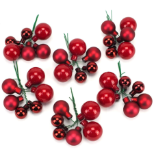 DC Betűzős gömb szett 36 darabos "Christmas Red" karácsonyi dekoráció