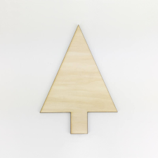 DC Natúr fa fenyő alap 12cm x 18cm karácsonyi dekoráció