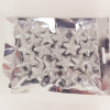 DC Polisztirol csillag 3,5cm csillámos ezüst