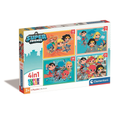 DC Super Hero Mini-mates 4 az 1-ben puzzle Clementoni puzzle, kirakós