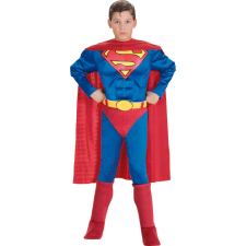 DC Superman Deluxe Musk öltöny fiúknak 90-100 cm 3-4 éveseknek jelmez