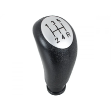 DCR Alfa Romeo 147 00-10 FEKETE sebességváltó gomb + EZÜST 5 SEBESSÉGES autóalkatrész