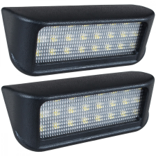 DCR Fiat Scudo 2007 - -LED rendszámtábla világitás 2 db. autóalkatrész