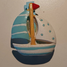 DD Mini csipeszek tengerpart, 4,5cm vitorlás dekorációs kellék