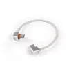 DDHIFI USB 2.0 Type C Összekötő Ezüst 15cm DDHIFI-TC03-LL-150