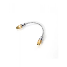 DDHIFI USB 2.0 Type C Összekötő Fekete-Ezüst 10cm DDHIFI-TC07S-10 kábel és adapter