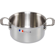  De Buyer Affinity, 20cm, 3.4l, Rozsdamentes acél, Ezüst edény edény