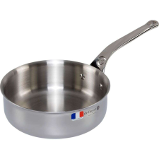 De Buyer Affinity, Rozsdamentes Acél, 20cm, 1.8l, Mély, Ezüst serpenyő edény