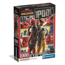 Deadpool Deadpool & Wolverine 1000 db-os Compact puzzle Clementoni puzzle, kirakós