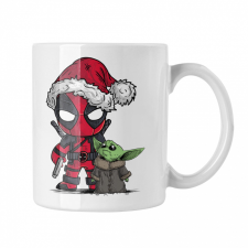 Deadpool és Baby Yoda - Bögre bögrék, csészék