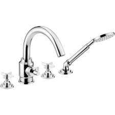 Deante 4-hole bathtub mixer with shower set világítás