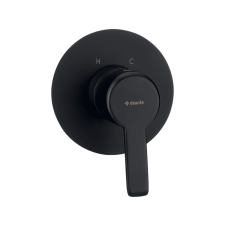 Deante Arnika egykaros falsík alatti zuhany csaptelep, nero (BQA_N44L) csaptelep