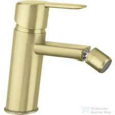 Deante ARNIKA egykaros mosdó csaptelep leeresztő nélkül, szálcsiszolt arany BQA_R30M csaptelep