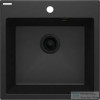 Deante EVORA gránit mosogató, 1 medencés, 500x500 mm, grafit metál ZQJ_G103