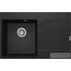 Deante EVORA gránit mosogató, 1 medencés, csepegtetővel, 760x500 mm, grafit, jobbos, ZQJ_211P