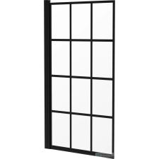 Deante JASMIN kádparaván 80x140 cm, fekete KTJ_N72P kád, zuhanykabin