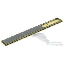 Deante megfordítható zuhanyfolyóka 70 cm-es, szálcsiszolt arany KOS_R07D építőanyag