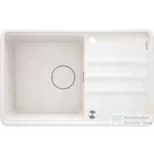 Deante MOMI gránit mosogató, 1 medencés, csepegtetővel, alabástrom ZKM_A113 mosogatótálca