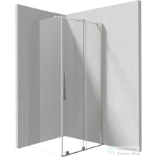 Deante PRIZMA zuhanykabin 120x90 cm-es, króm KPN0P12S09 kád, zuhanykabin