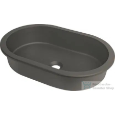 Deante SILIA gránit pult alá építhető mosdó 50x35 cm, antracit metál CQS_TU6U szaniter