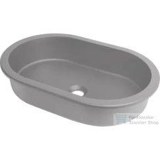 Deante SILIA gránit pult alá építhető mosdó 50x35 cm, metálszürke CQS_SU6U szaniter
