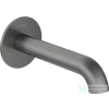 Deante Silia kifolyócső kádhoz és mosdóhoz 160 mm, titanium NQS_D80K