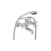 Deante Wall-mounted bathtub mixer with shower set