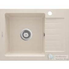 Deante ZORBA gránit mosogató, 1 medencés, csepegtetővel, 580x440 mm, bézs ZQZ_511A mosogatótálca