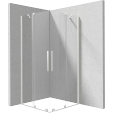 Deante Zuhanykabin Deante Prizma fehér 90 cm x 90 cm kád, zuhanykabin