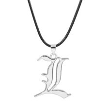 Death Note Halállista L nyaklánc nyaklánc