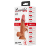 Debra Beautiful Zebulon 7,6 " Dildo Brown