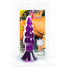 Debra Butt Riders - zselés, letapasztható, vízálló anál dildó - 17 cm (lila) műpénisz, dildó