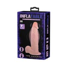 Debra Inflatable Dildo 7,5" Flesh műpénisz, dildó