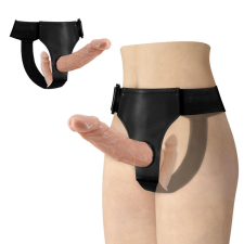 Debra Wearable Harness Strap on Double Ended Realistic Dildo műpénisz, dildó