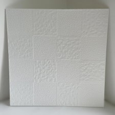  Debrecen beltéri fehér festhető hungarocell polisztirol álmennyezet, mennyezet burkolat (50x50cm) tapéta, díszléc és más dekoráció