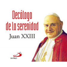  Decálogo de la serenidad – JUAN XXIII idegen nyelvű könyv