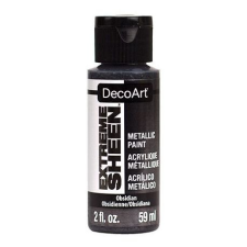 DecoArt Akril festék - metál 59ml, Obsidian / DecoArt Extreme Sheen® (1 db) akrilfesték
