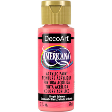 DecoArt Akrilfesték matt 59ml - Bright Salmon - DecoArt Americana® Acrylics (1 db) akrilfesték