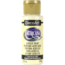 DecoArt Akrilfesték matt 59ml - Light Buttermilk - DecoArt Americana® Acrylics (1 db) akrilfesték
