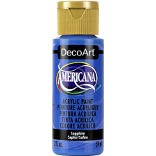 DecoArt Akrilfesték matt 59ml - Sapphire - DecoArt Americana® Acrylics (1 db) akrilfesték