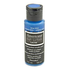 DecoArt Akrilfesték - selyemfényű 59ml - Blue Bird - DecoArt Americana® Multi-Surface Satin (1 db) akrilfesték