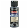 DecoArt Metál Textilfesték 59 ml Obsidian SoSoft Fabric Metallics (1 db)